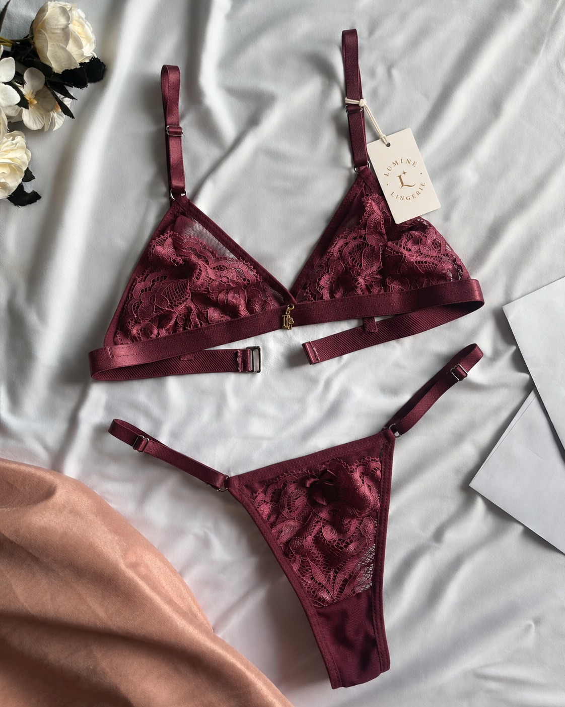 Conjunto Vênus — Vinho · GG
